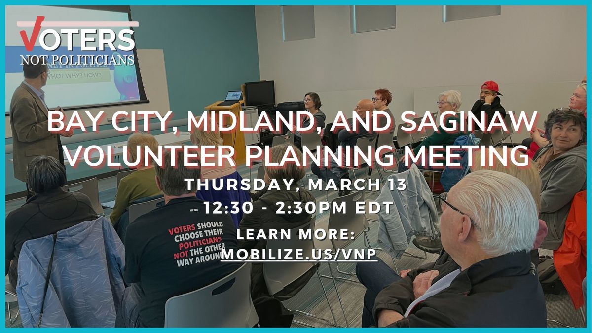 Bay City, Midland, & Saginaw Volunteer Planning Meeting