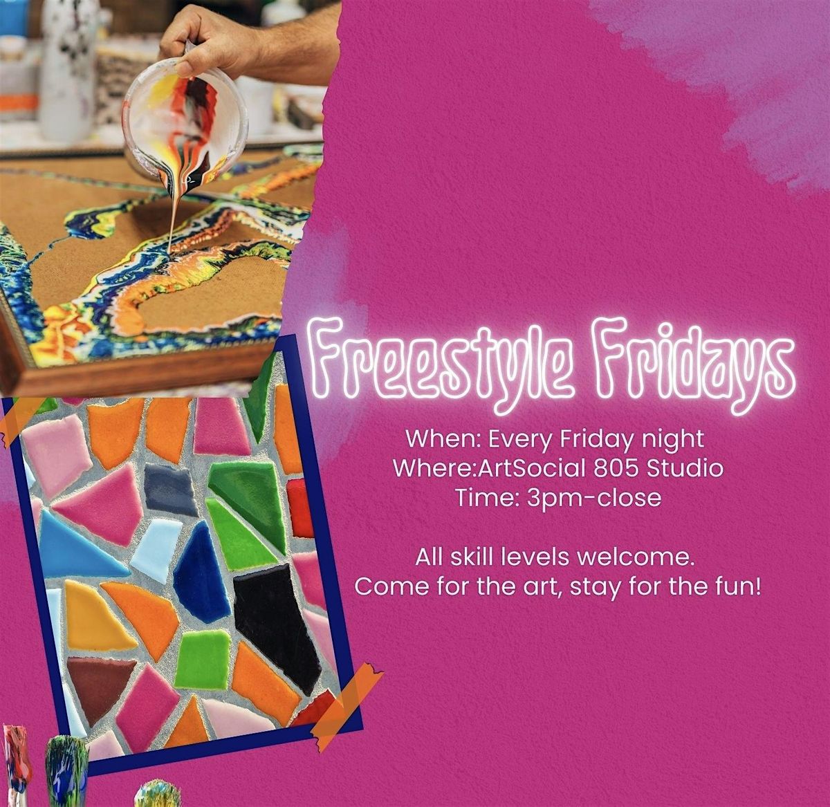 Freestyle Fridays at ArtSocial 805
