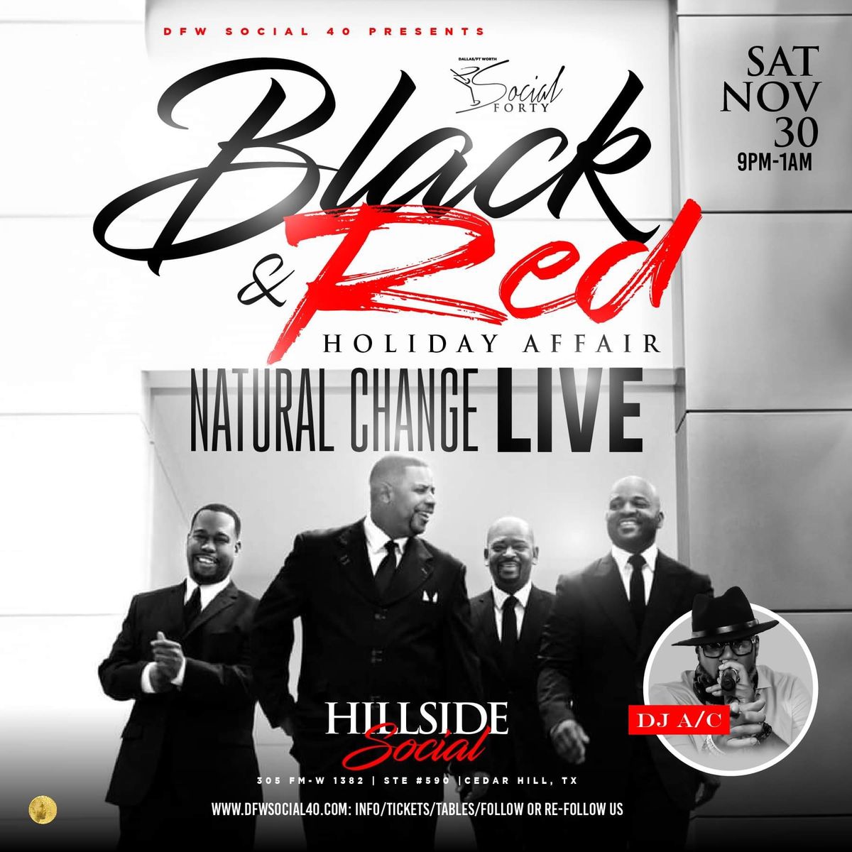 Black & Red Holiday Affair