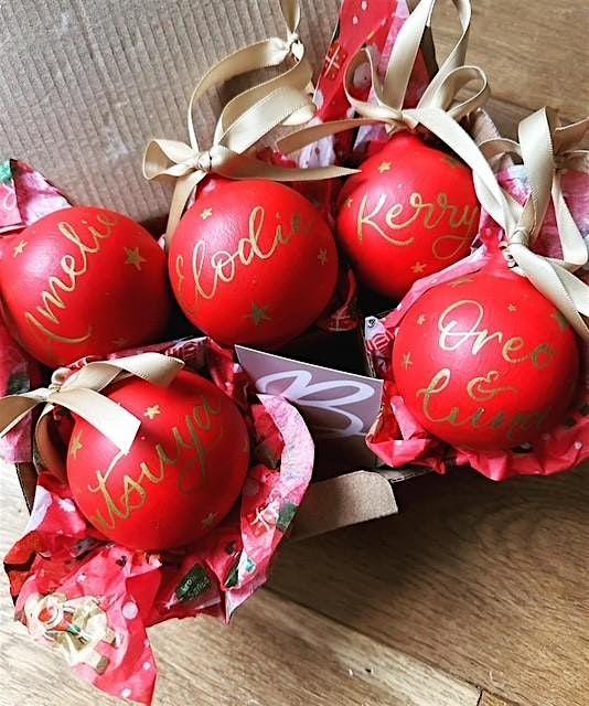 Calligraphy Baubles