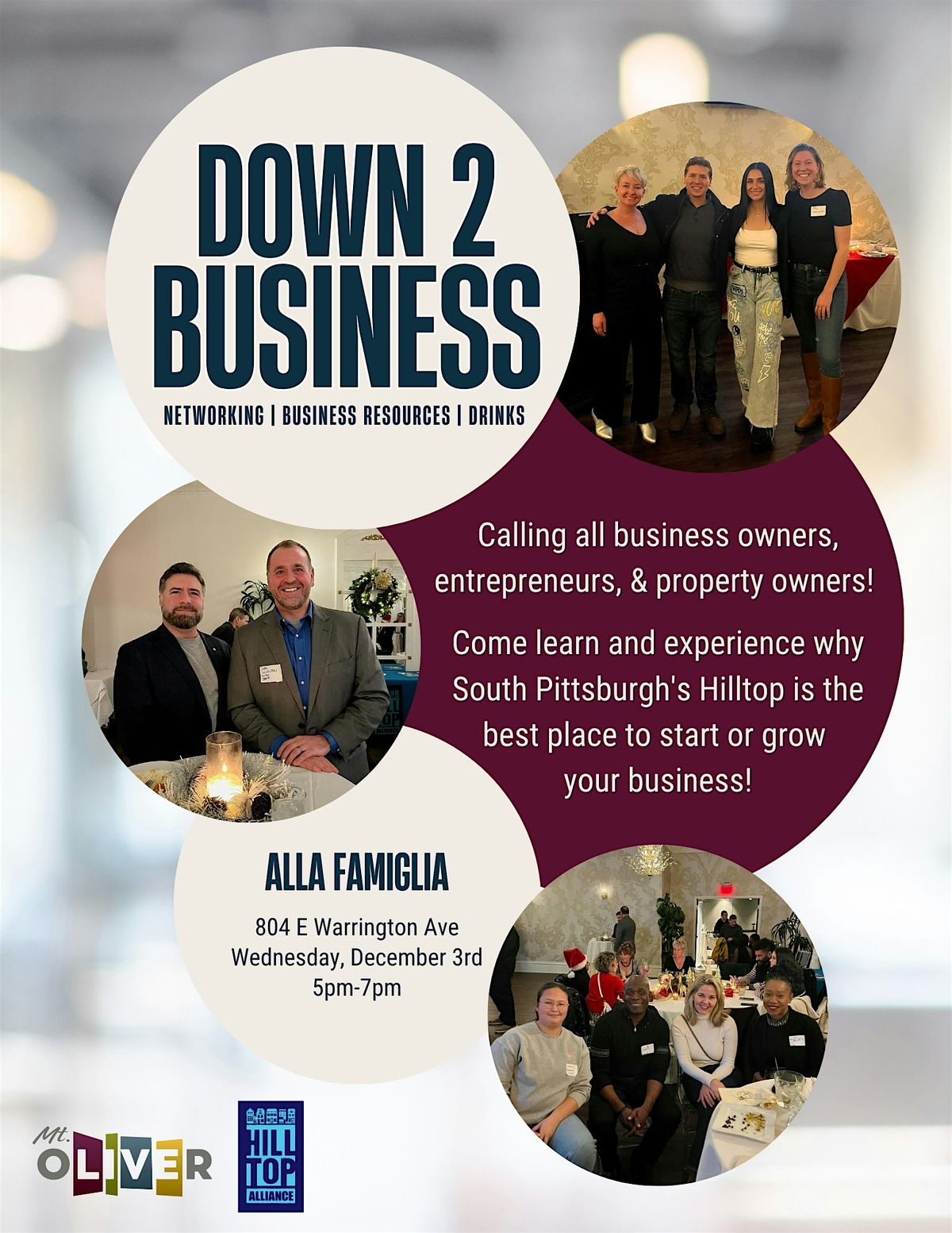 Down 2 Business: Holiday Mixer