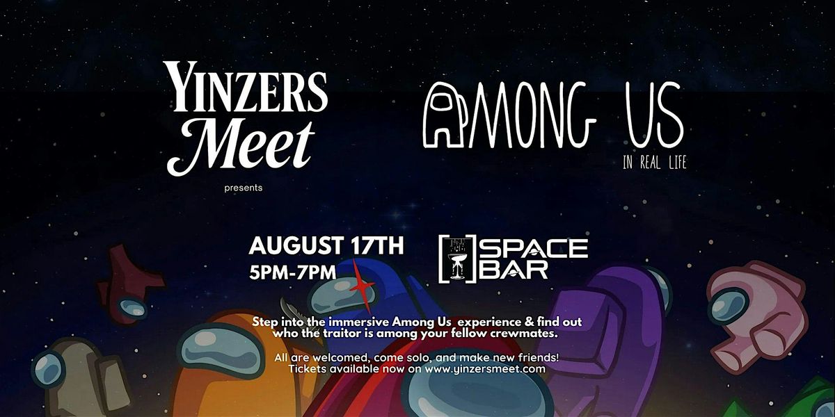 Among Us In Space Bar!