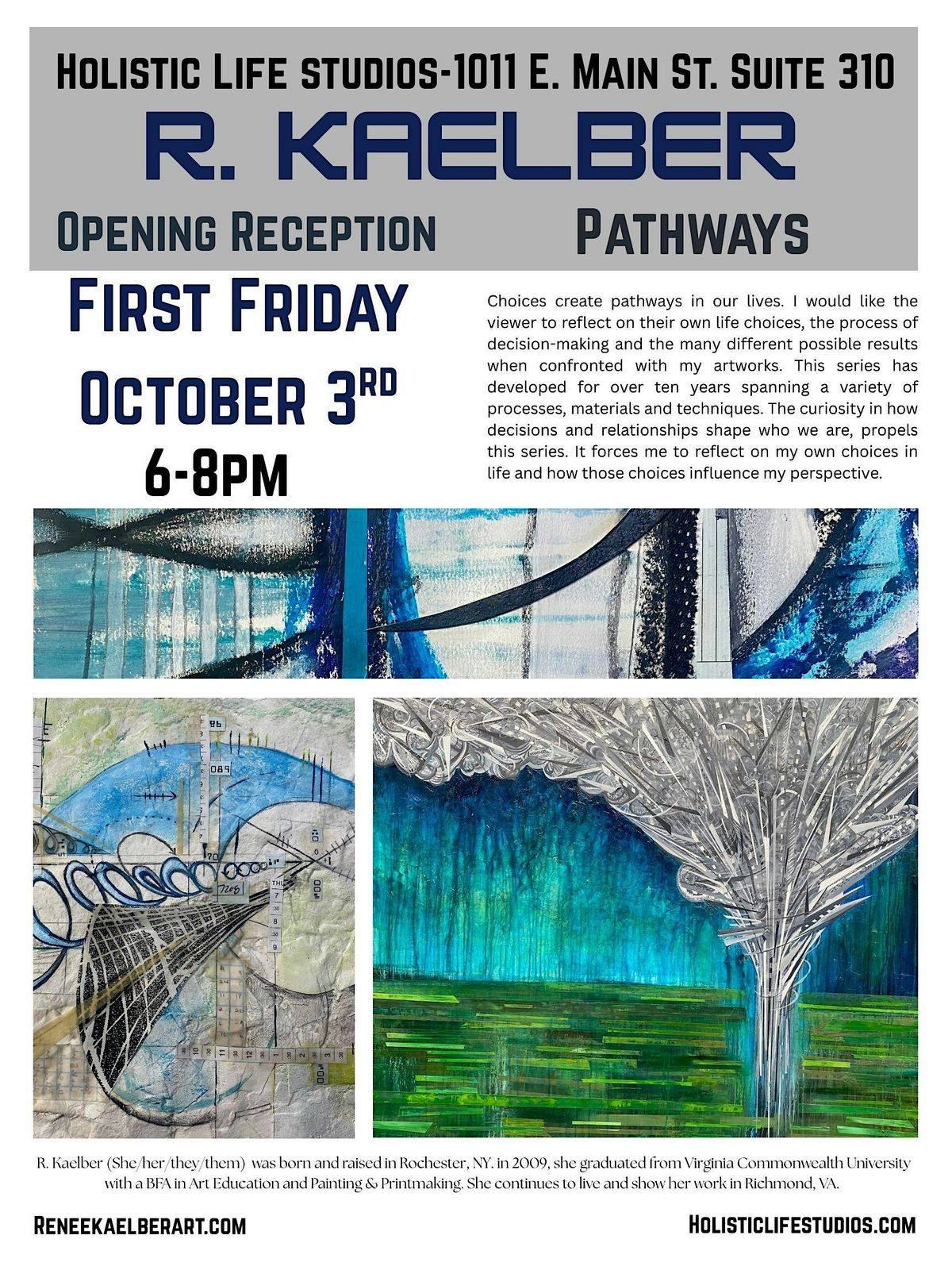 Renee Kaelber Gallery Opening
