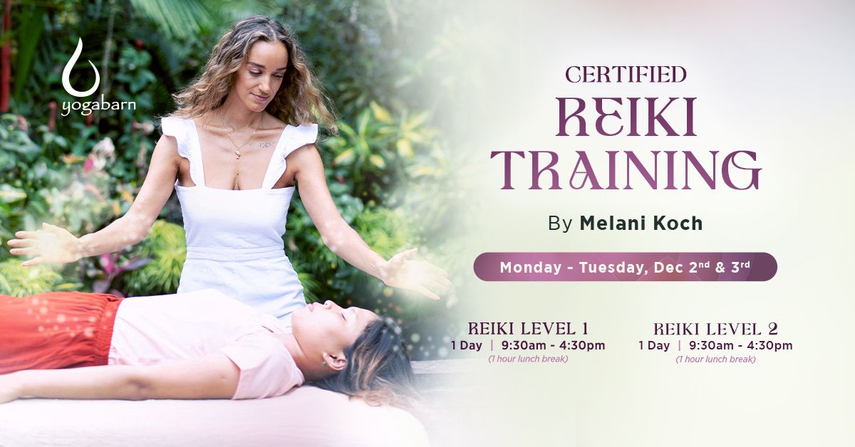 Certified Reiki Training with Melani Koch