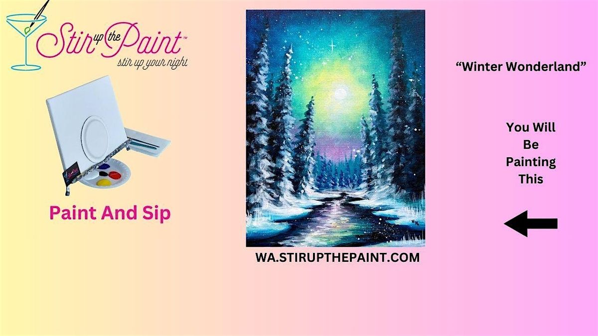 West Seattle Paint and Sip, Paint Party, Paint Night  (Wine Included)