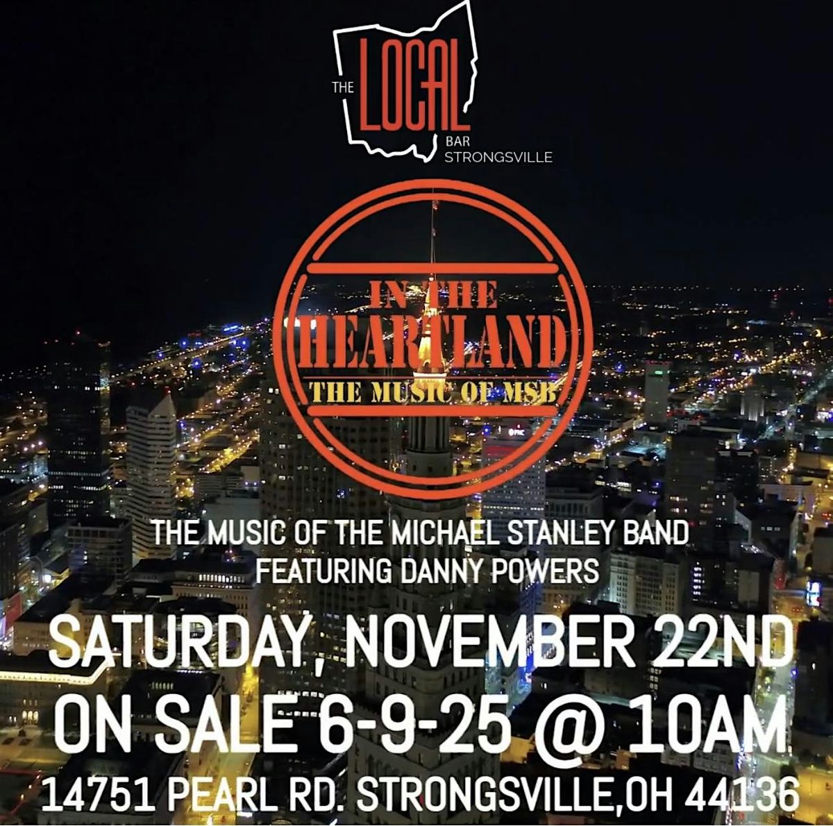 IN THE HEARTLAND WITH DANNY POWERS @ THE LOCAL STRONGSVILLE