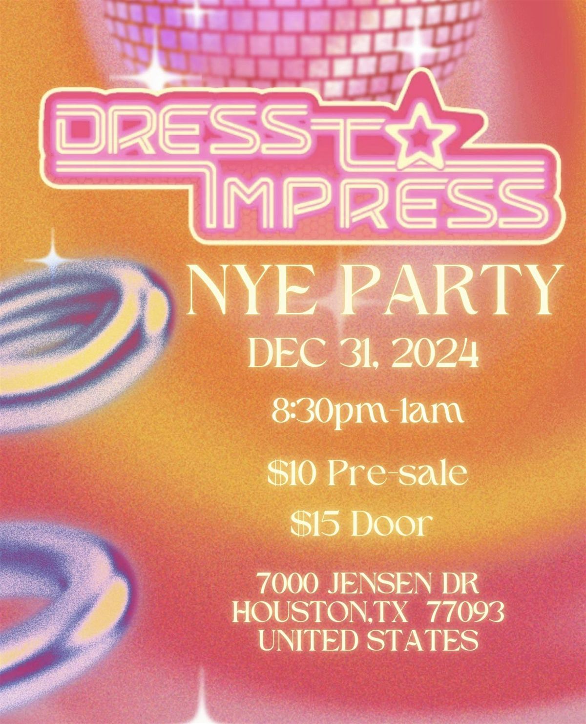 Dress to Impress: A New Year\u2019s Eve Party