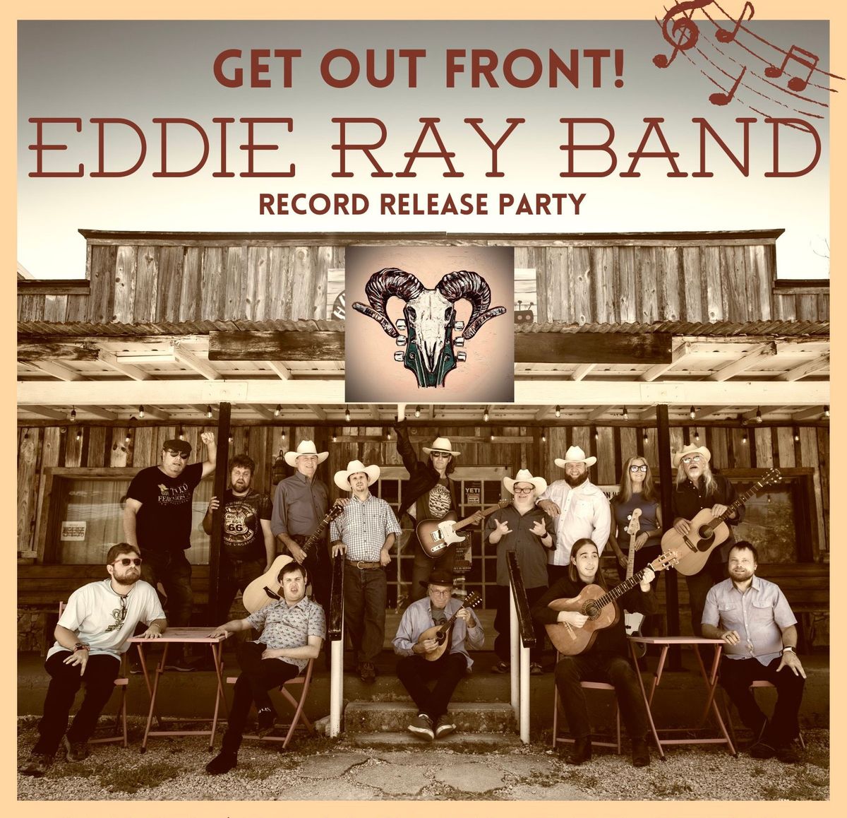 The Eddie Ray Band Album Release Party in Austin at Central Machine Works 