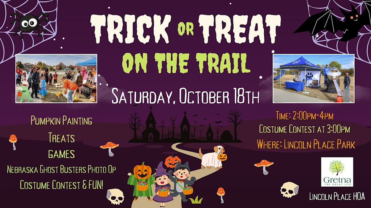 Trick or Treat on the Trail in Gretna NE