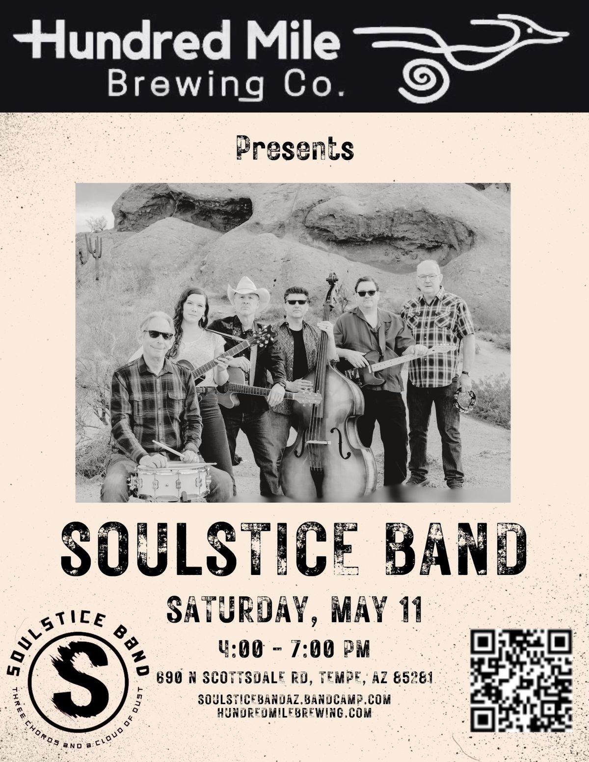 Soulstice Band @ Hundred Mile Brewing