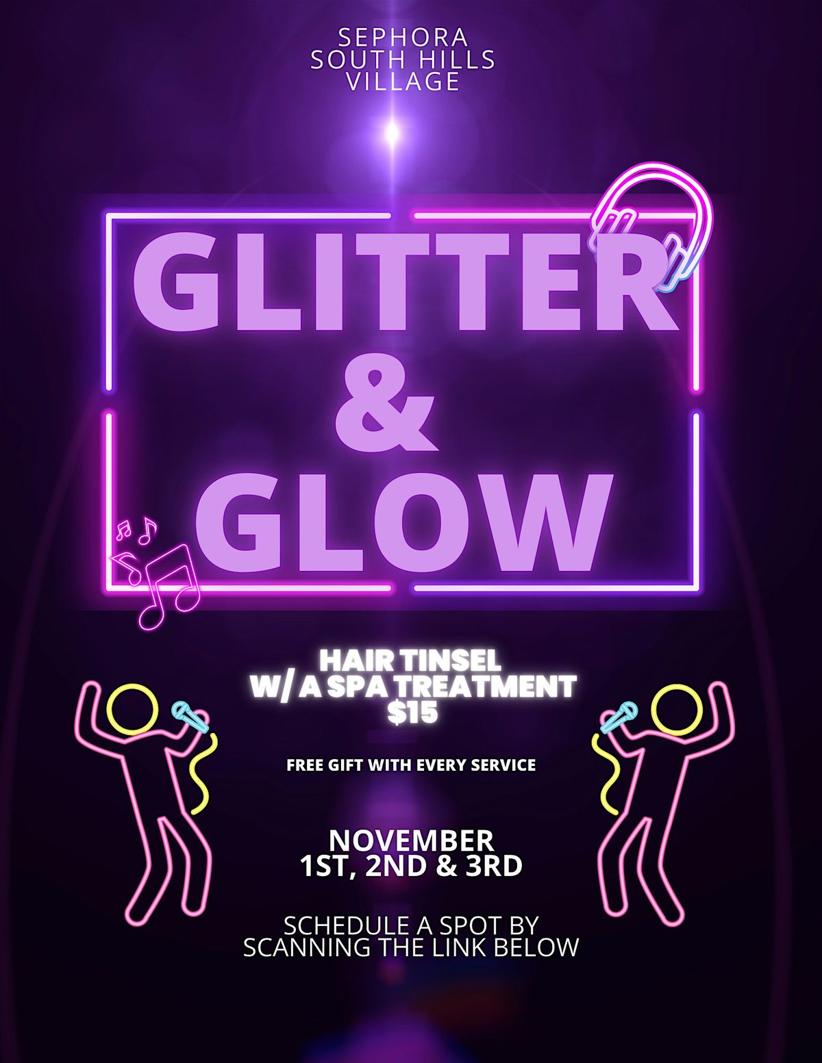 Glitter and Glow Event