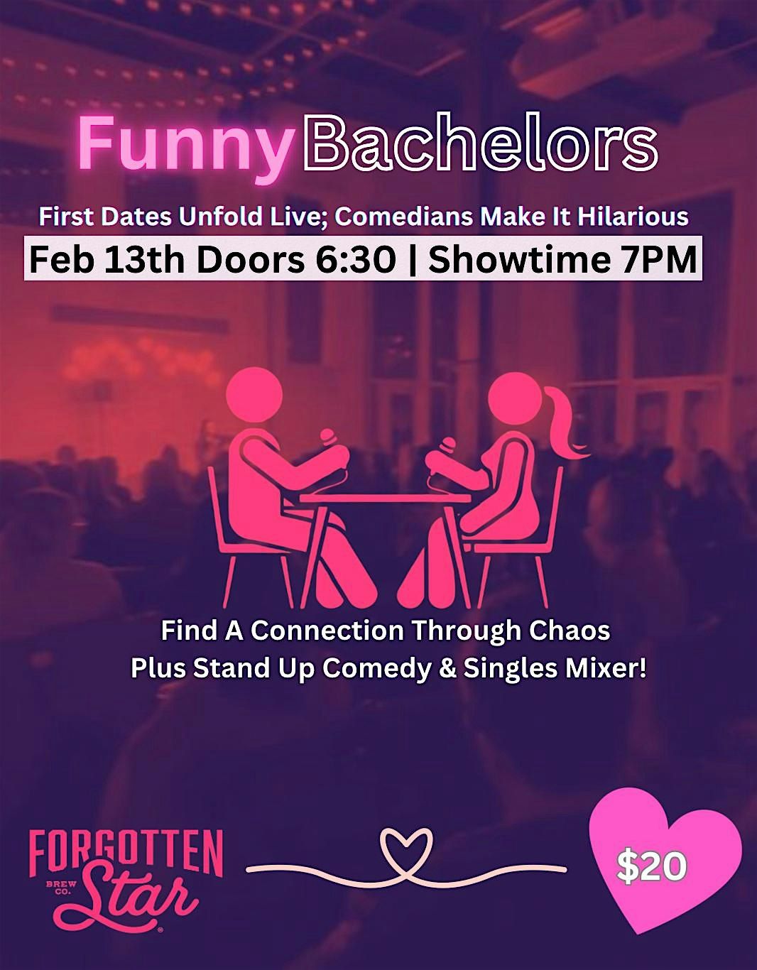 Funny Bachelors: Live Dating with Comedians