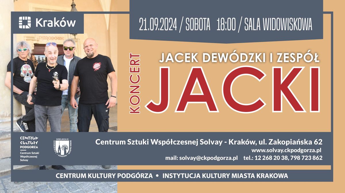 Koncert zespo\u0142u JACKI