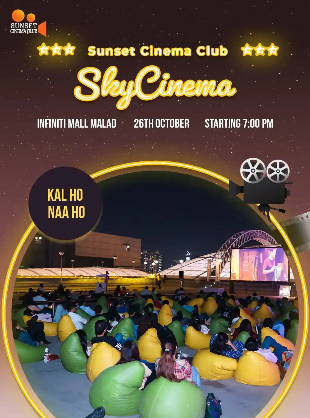 SCC SkyCinema - Kal Ho Naa Ho Experiences event Tickets Mumbai