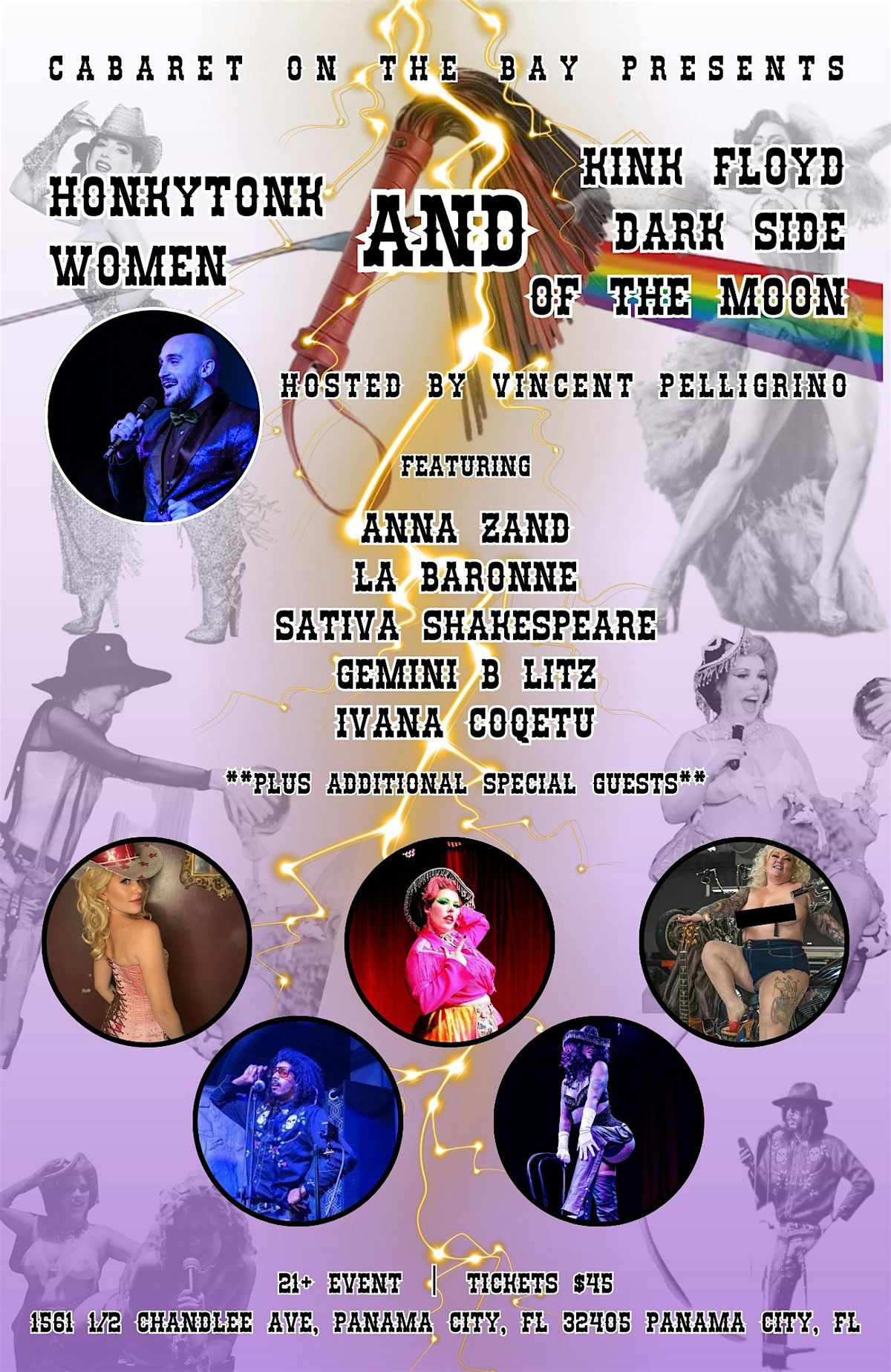 Cabaret On The Bay Presents Honkytonk Women And Kink Floyd