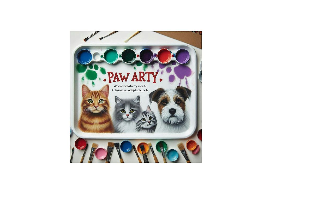 Paw Arty with PawsWithCause