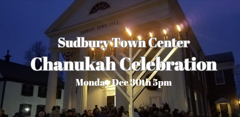 Sudbury Town Center Chanukah Celebration