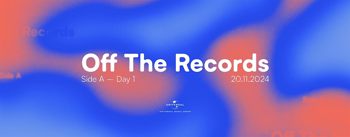 Off the Records - Dall\u2019intuizione al successo (con Artista a Sorpresa)