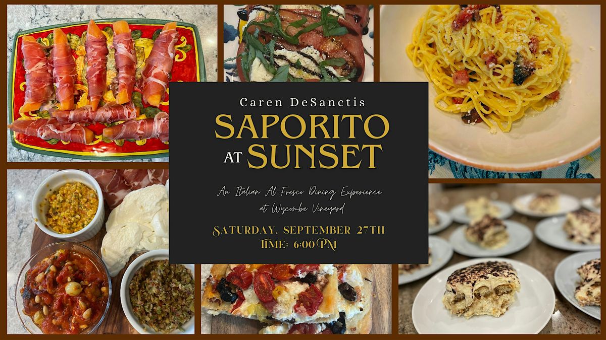 Saporito at Sunset