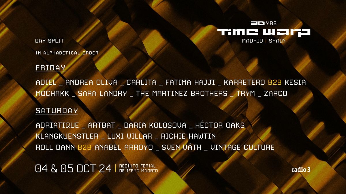 Time Warp Madrid | Spain 2024