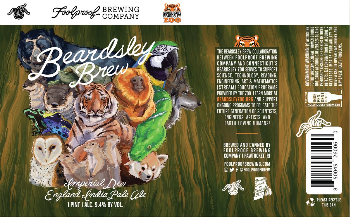 'Beardsley Brew' Can Launch Event