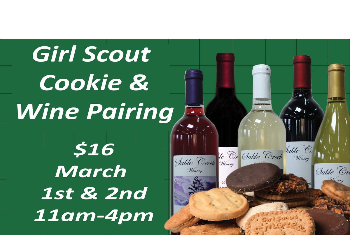 Girl Scout Cookie & Wine Pairing 