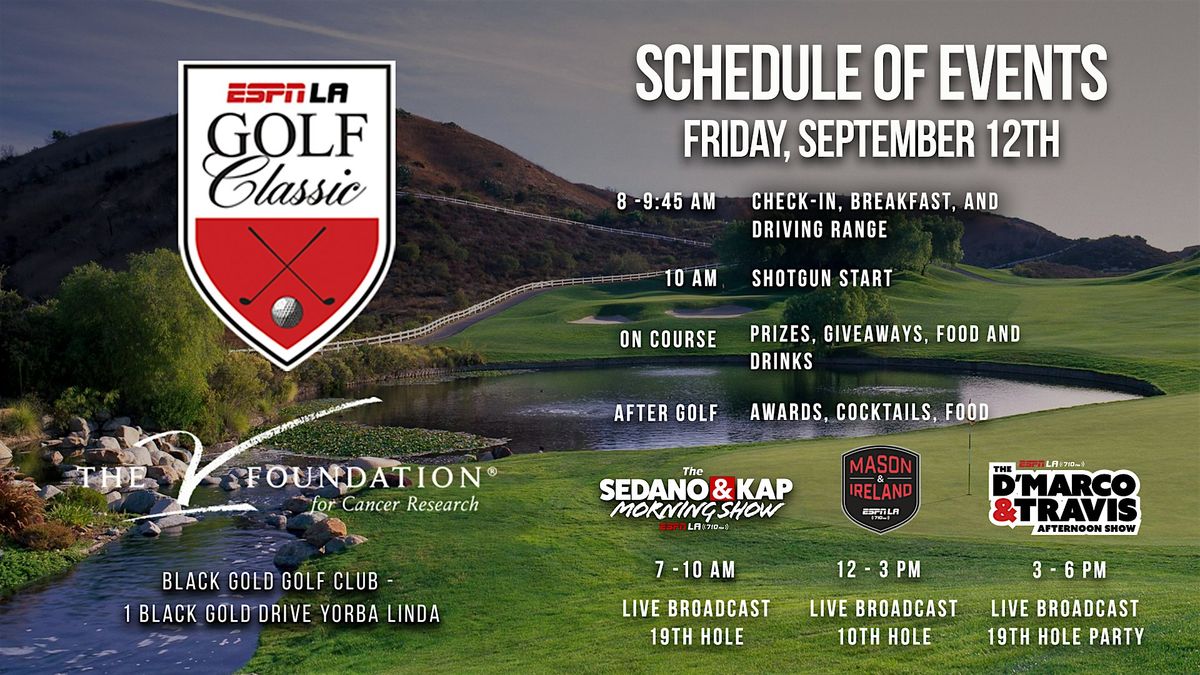 THE 12TH ANNUAL SOCAL HYUNDAI ESPN LA GOLF CLASSIC PRESENTED BY COORS LIGHT