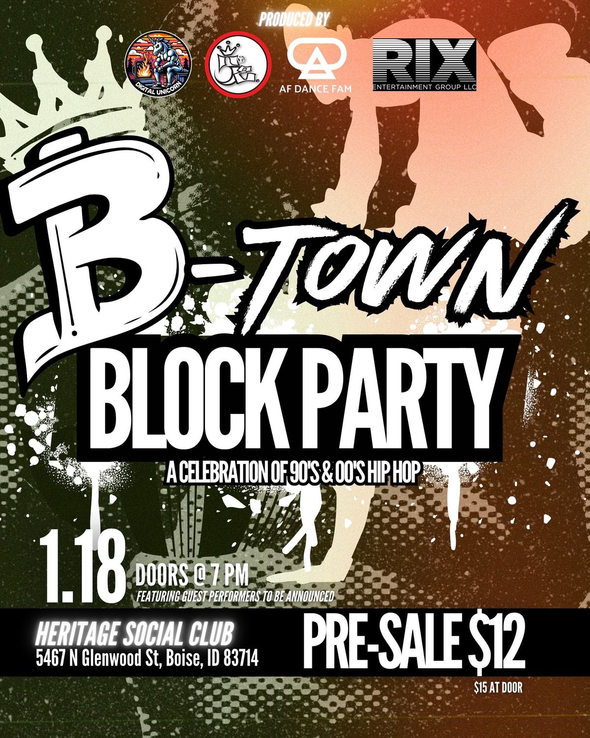 B-Town Block Party | Hip Hop at Heritage Social Club