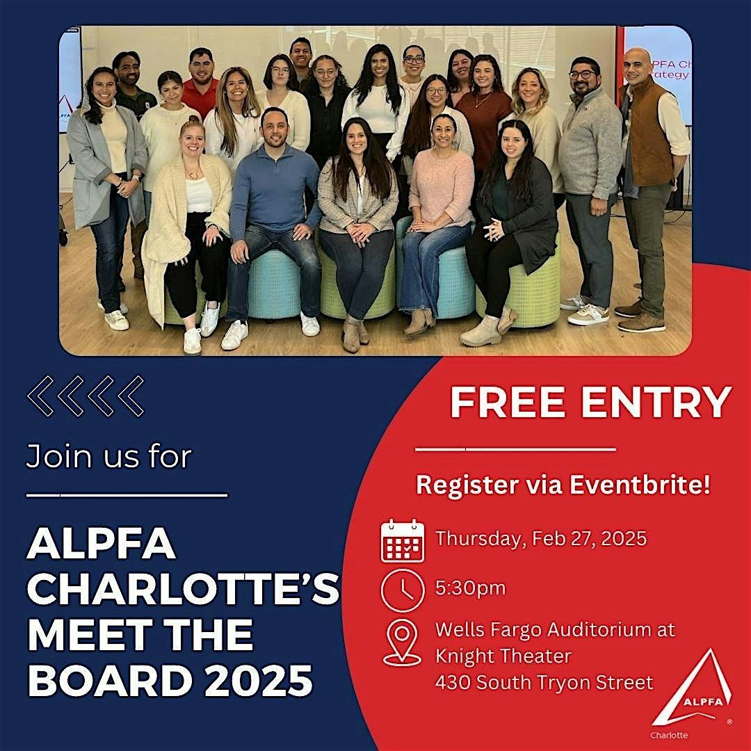 Meet the ALPFA Charlotte Board