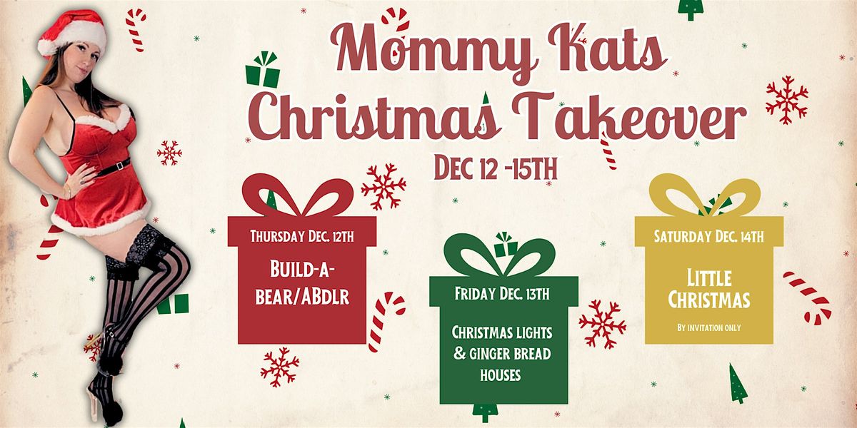 Mommy Kat's Christmas Takeover: Christmas Lights & Gingerbread Houses