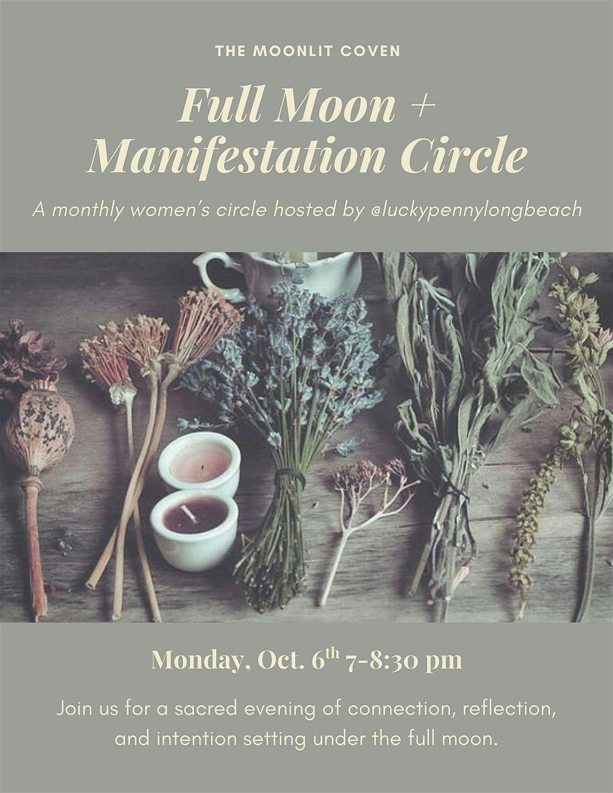 Full Moon + Manifestation Circle