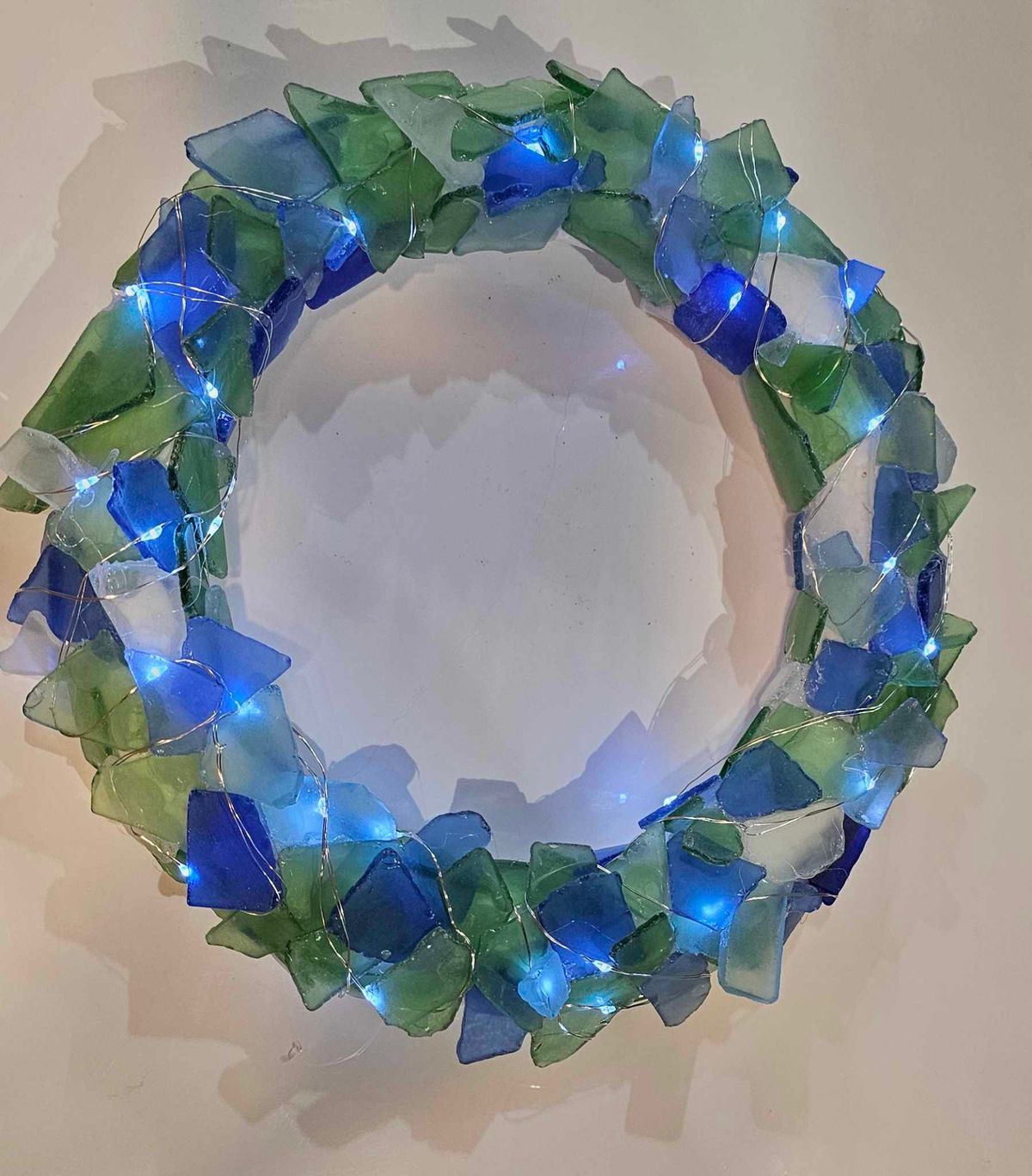 Berlin MD - 11" Sea Glass Wreath