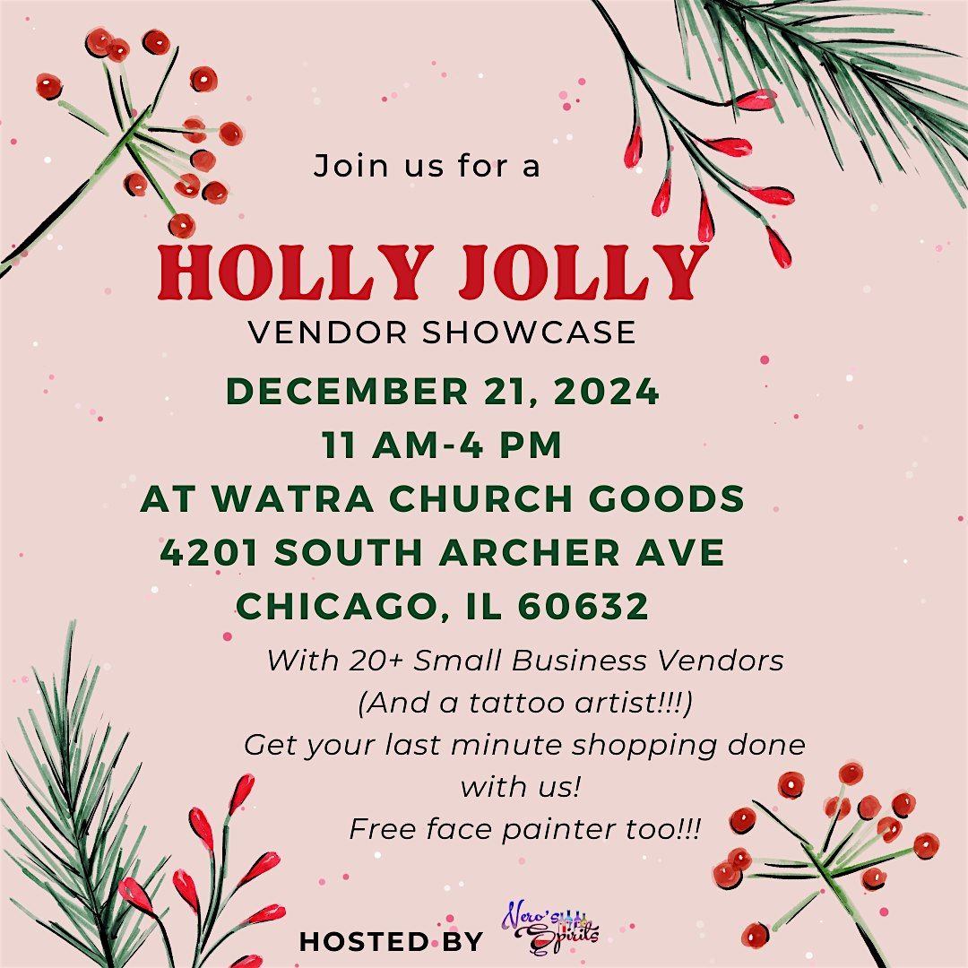 Holly Jolly Vendor Showcase