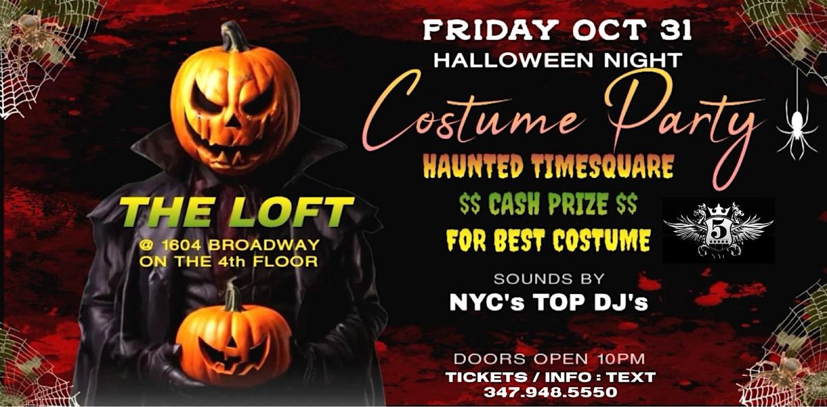Halloween Friday Night Costume Party in Times Square