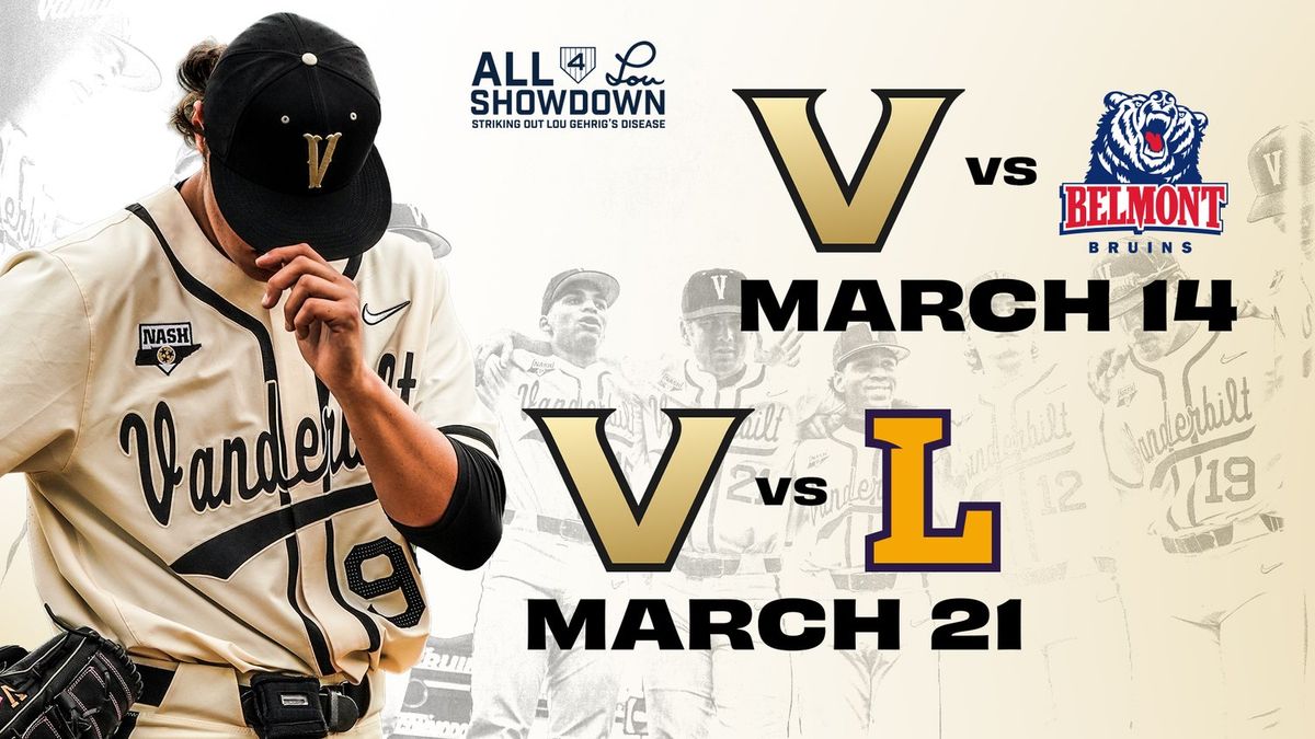 Belmont Bruins at Vanderbilt Commodores Baseball at Hawkins Field