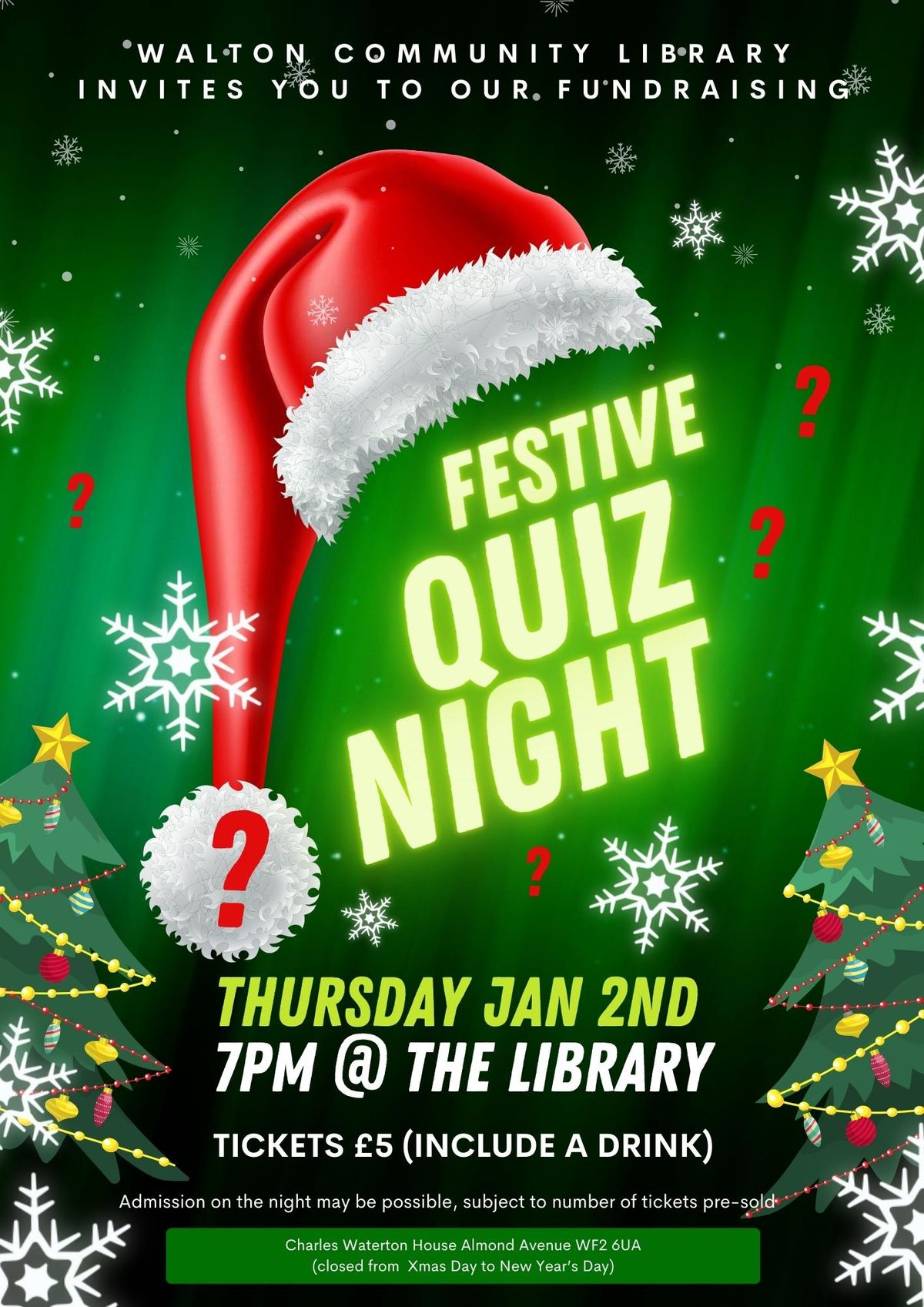 FESTIVE QUIZ NIGHT!