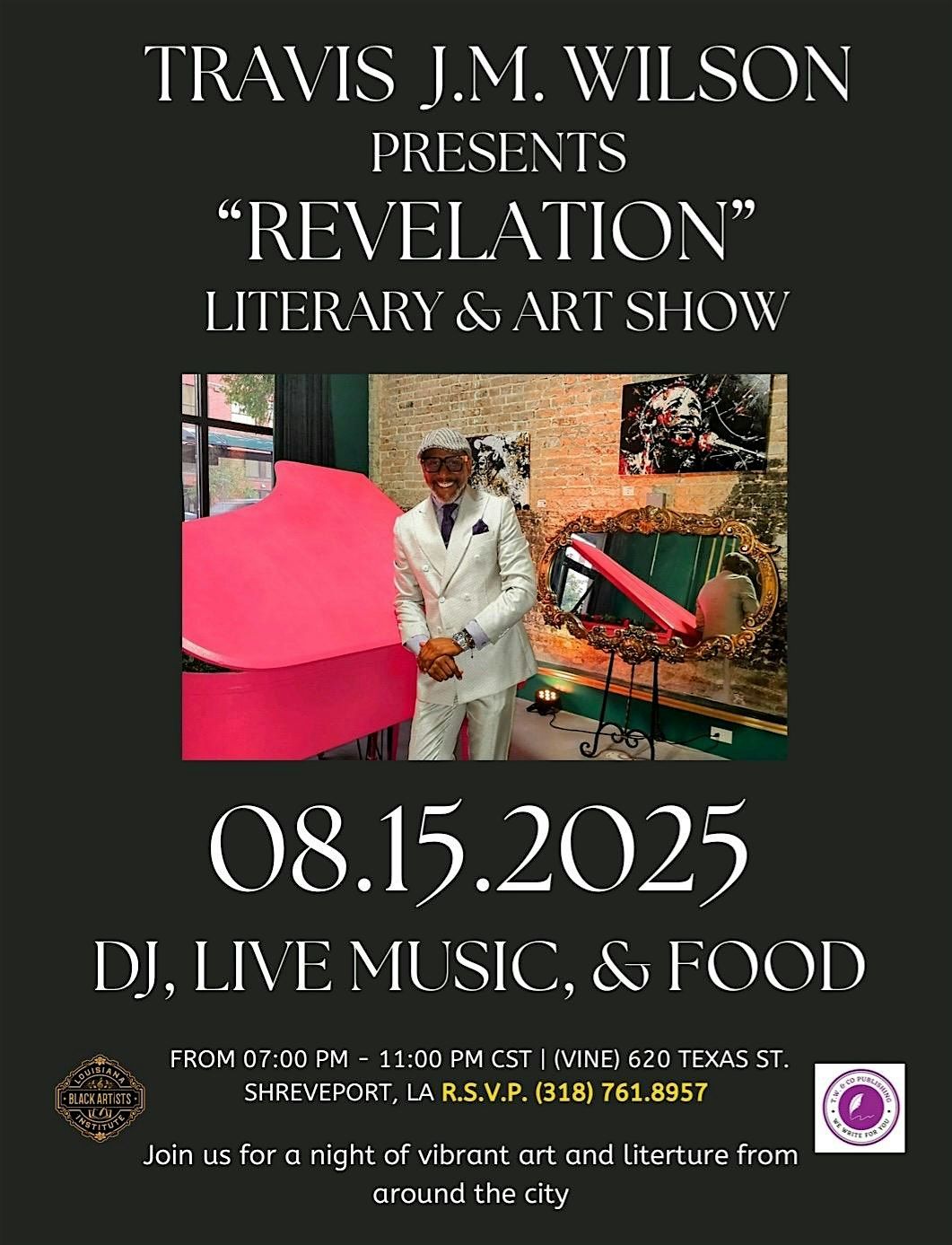 "REVELATION" LITERARY & ART SHOW