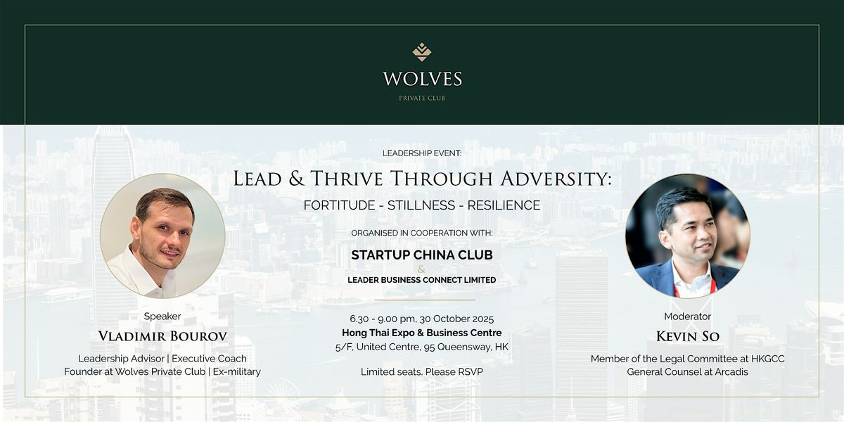 LEAD & THRIVE THROUGH ADVERSITY