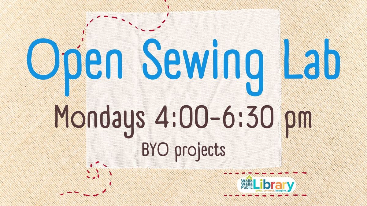 Open Sewing Lab (BYO Projects)