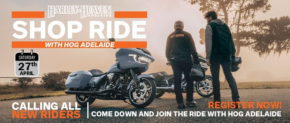 SHOP RIDE with HOG ADELAIDE