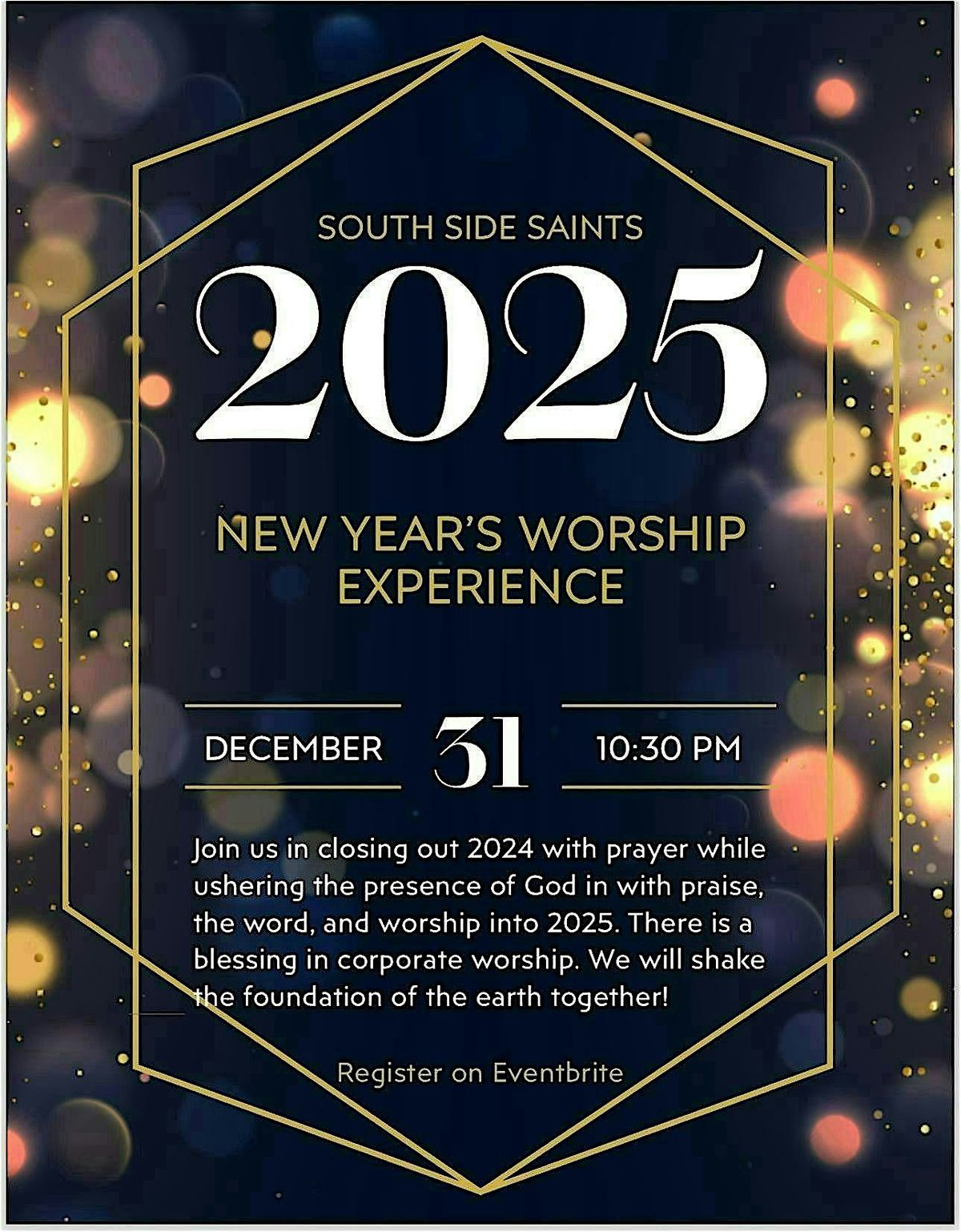 South Side Saints Virtual New Year's Worship Experience