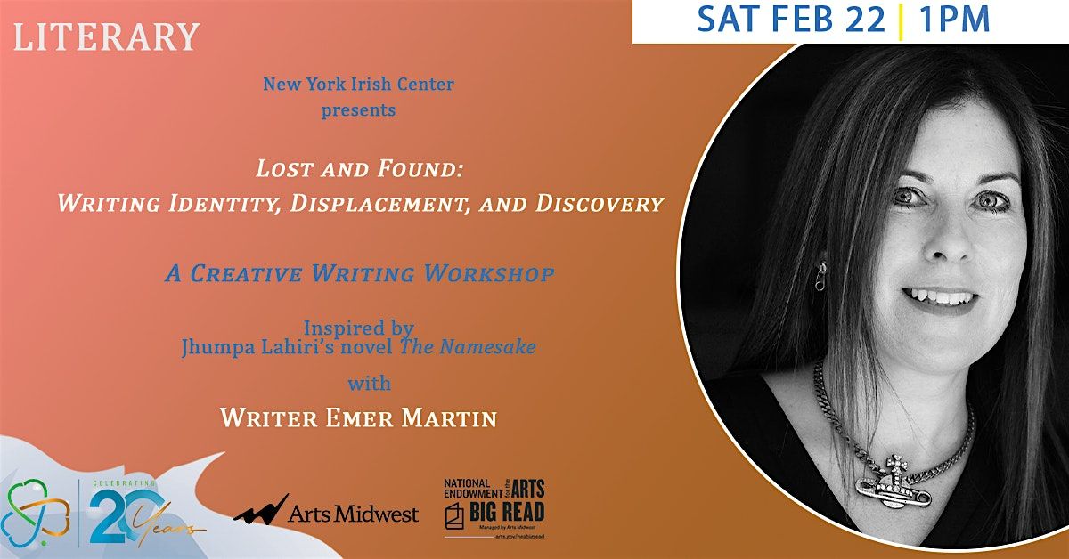 "Finding Home" Creative Writing Workshop with Emer Martin