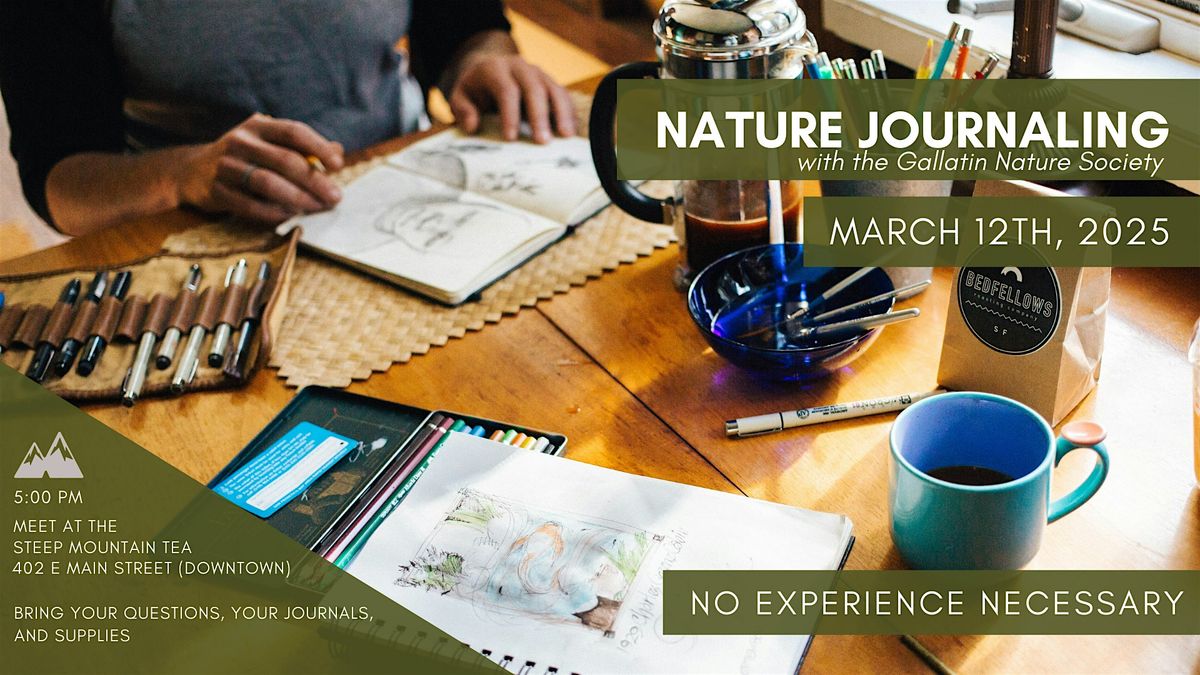 Nature Journaling at Steep Mountain Tea