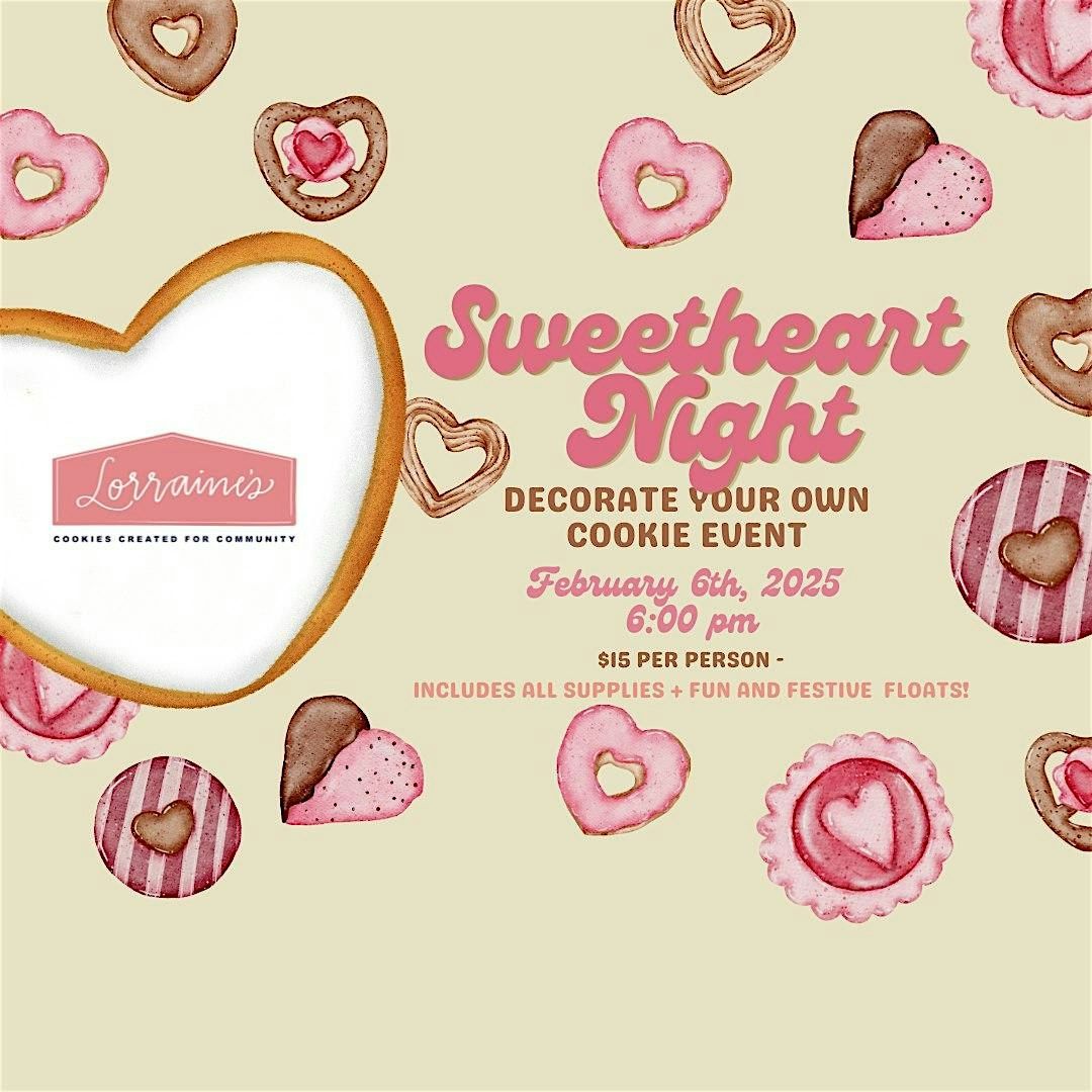 SweetheART Night - Decorate Your Own Cookie Party