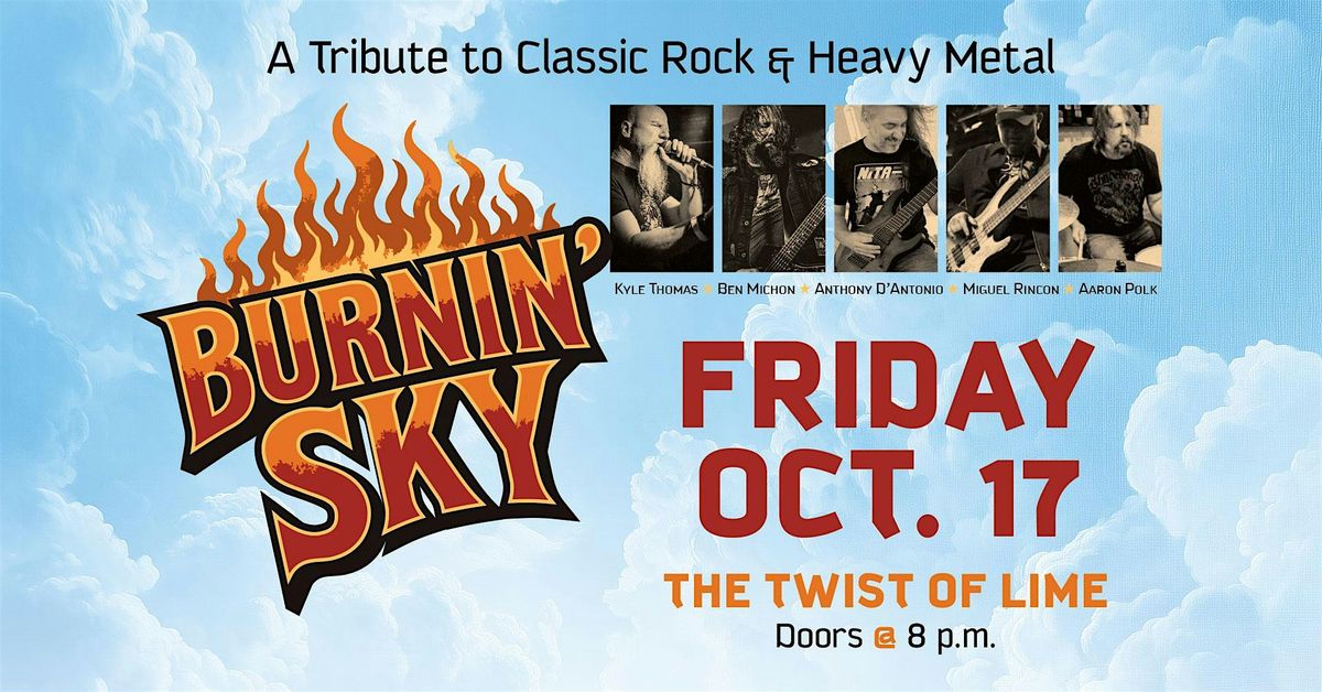 Burnin' Sky live at The Twist Of Lime!
