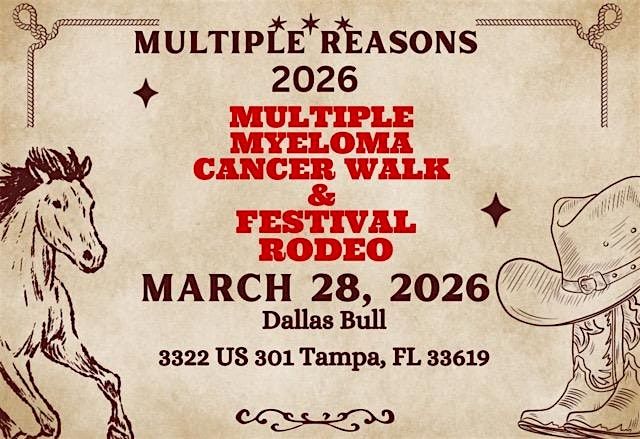 Rodeo For A Reason Multiple Myeloma Cancer Walk & Festival