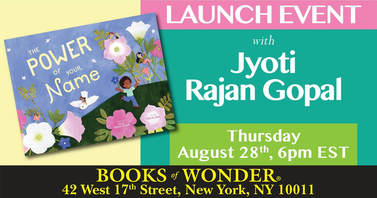 Launch Event | The Power of Your Name by Jyoti Rajan Gopal