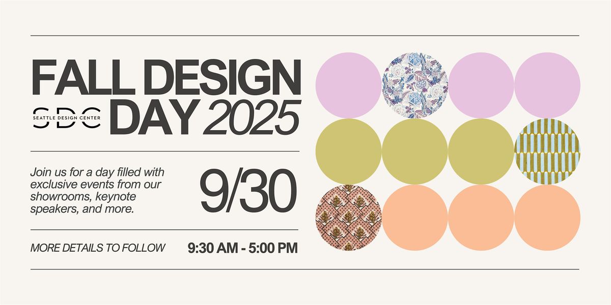 Fall Design Day 2025