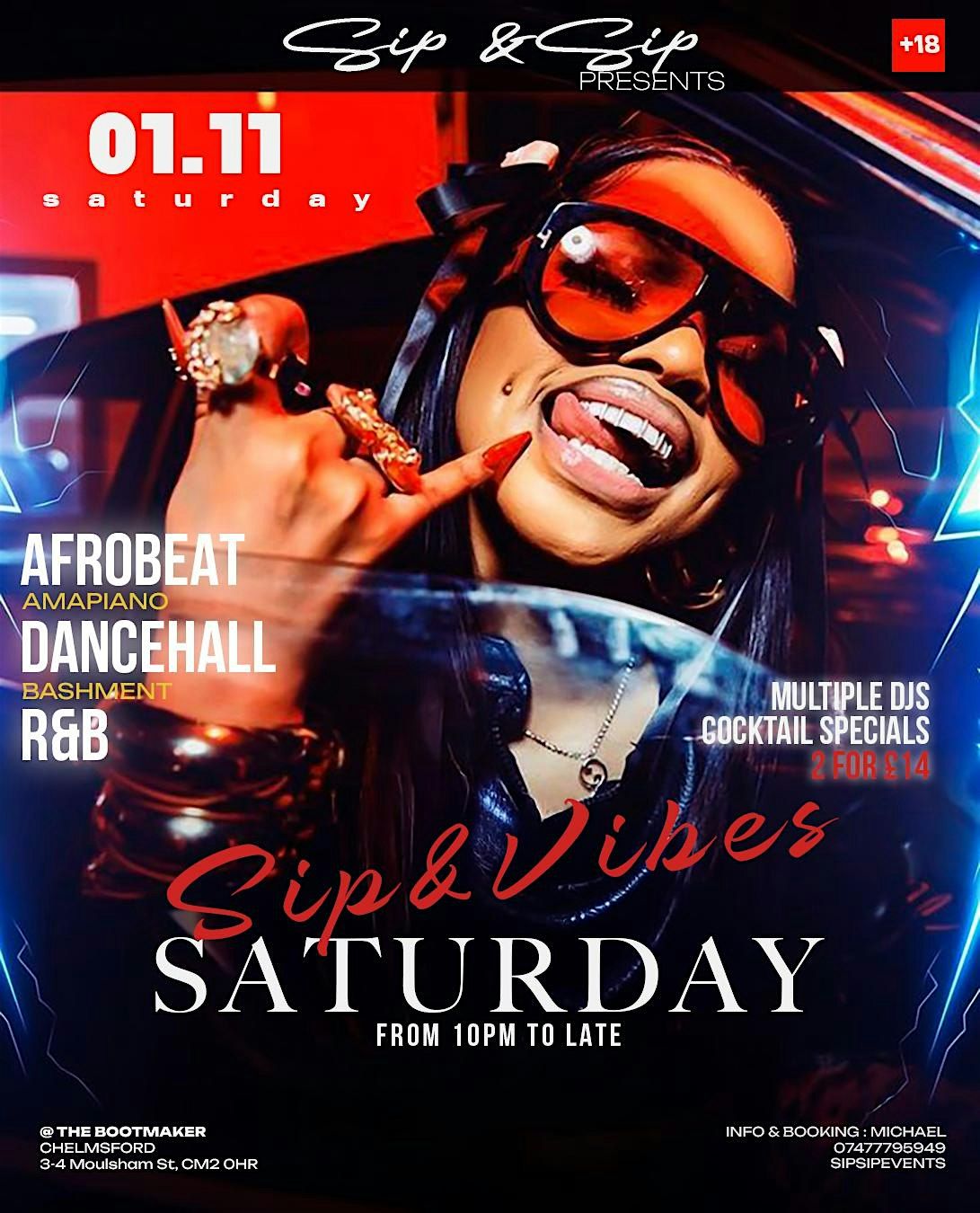 Sip &  Vibes Saturday