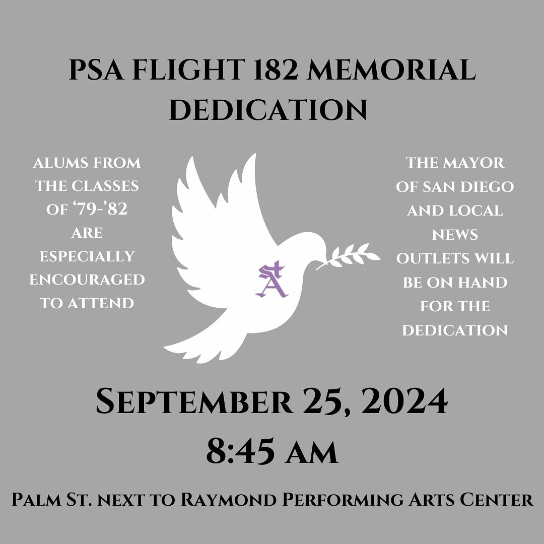 PSA Flight 182 Memorial Dedication